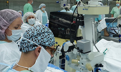 Апробация комбайна OS 4 с интегрированным эндолазером